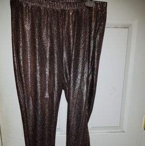 Nwot Torrid Gold Leggings Size 2